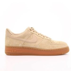 Air Force 1 Mushroom Suede with gum soles